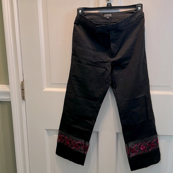Vintage Rampage Black Cropped Pants - Picture 4 of 8